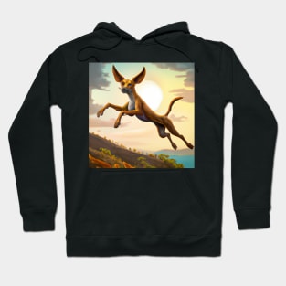 Flying Dog Art Hoodie